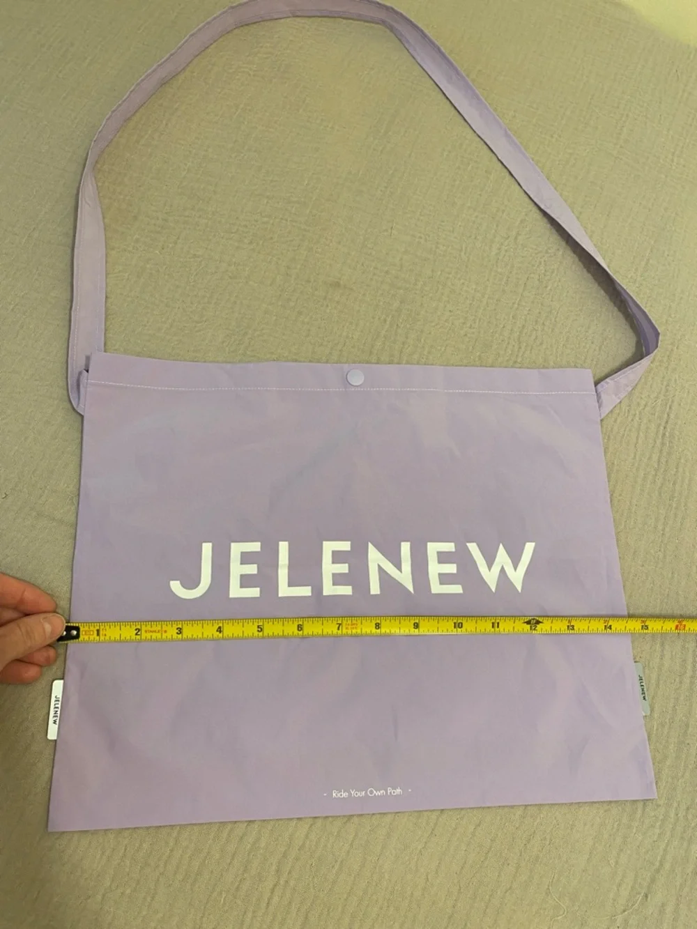 JELENEW Lavender Crossbody Tote Bag
